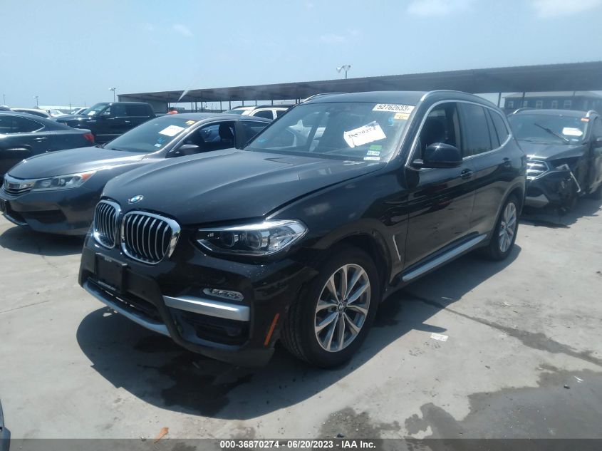 2019 BMW X3 XDRIVE30I - 5UXTR9C58KLE13267