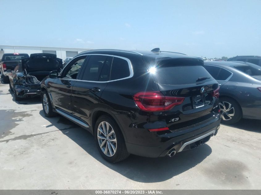 2019 BMW X3 XDRIVE30I - 5UXTR9C58KLE13267