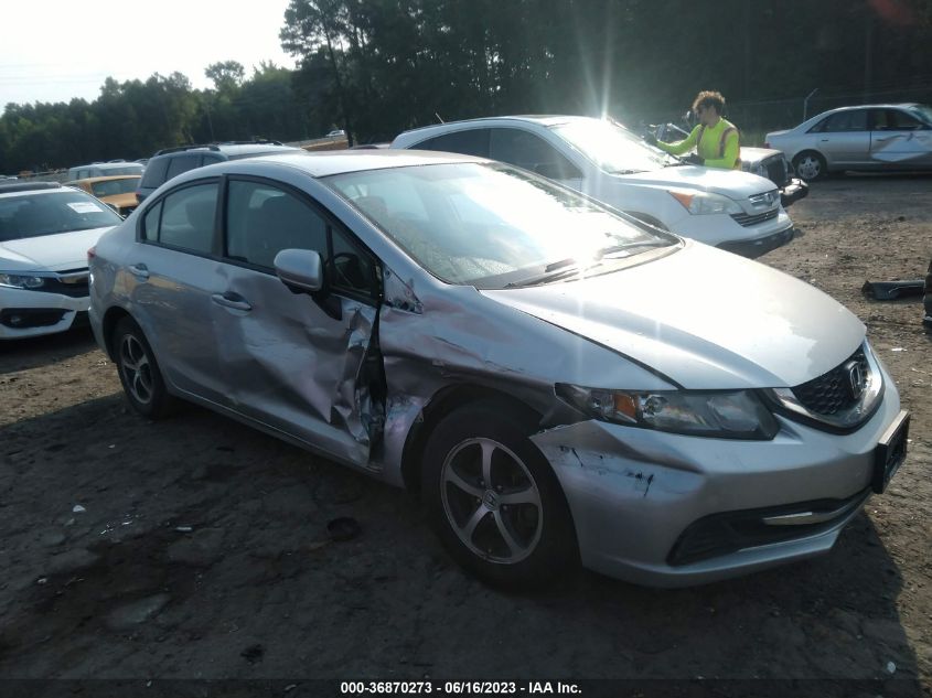 2015 HONDA CIVIC SEDAN SE - 19XFB2F79FE254309