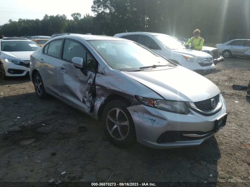 2015 HONDA CIVIC SEDAN SE - 19XFB2F79FE254309