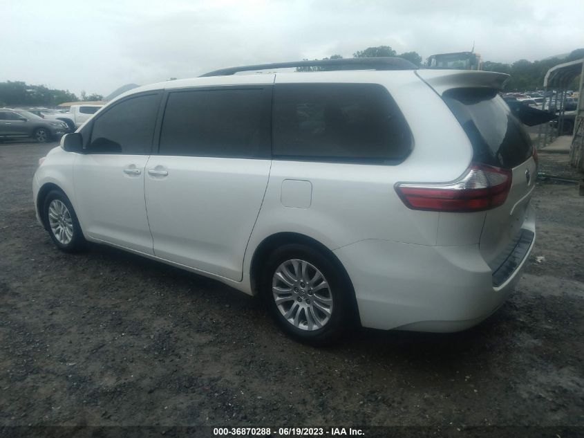 2015 TOYOTA SIENNA XLE/XLE AAS/LTD - 5TDYK3DC2FS576665