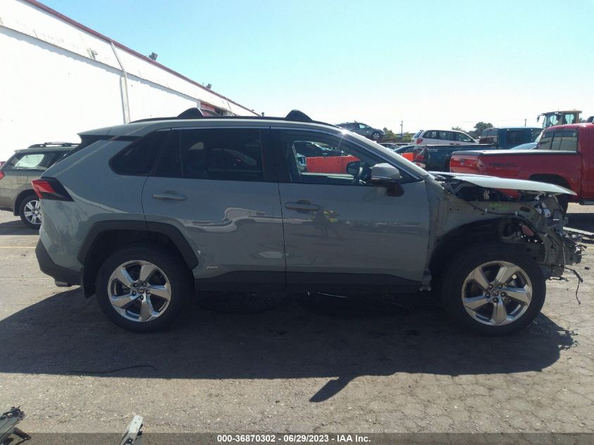 2021 TOYOTA RAV4 HYBRID - 4T3B6RFV5MU054815