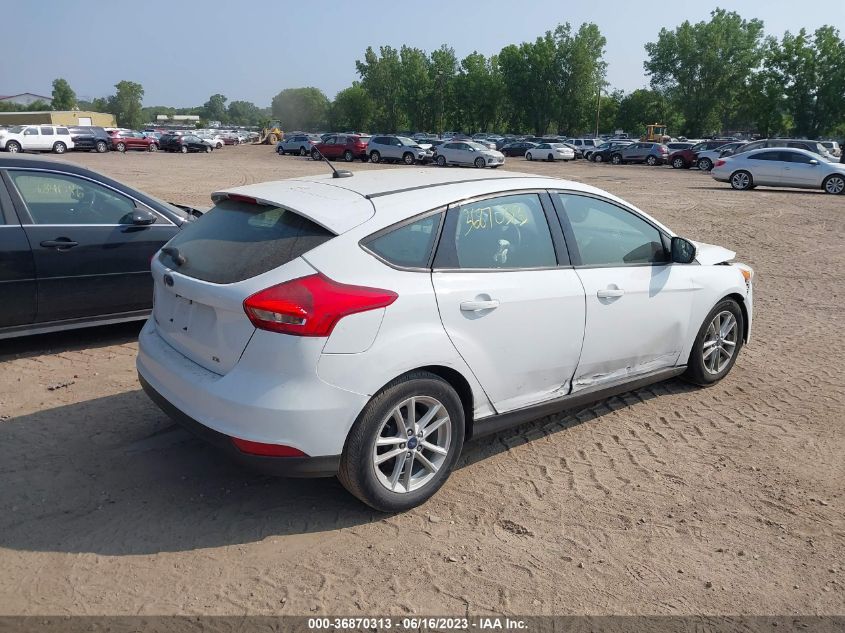 2017 FORD FOCUS SE - 1FADP3K20HL343310