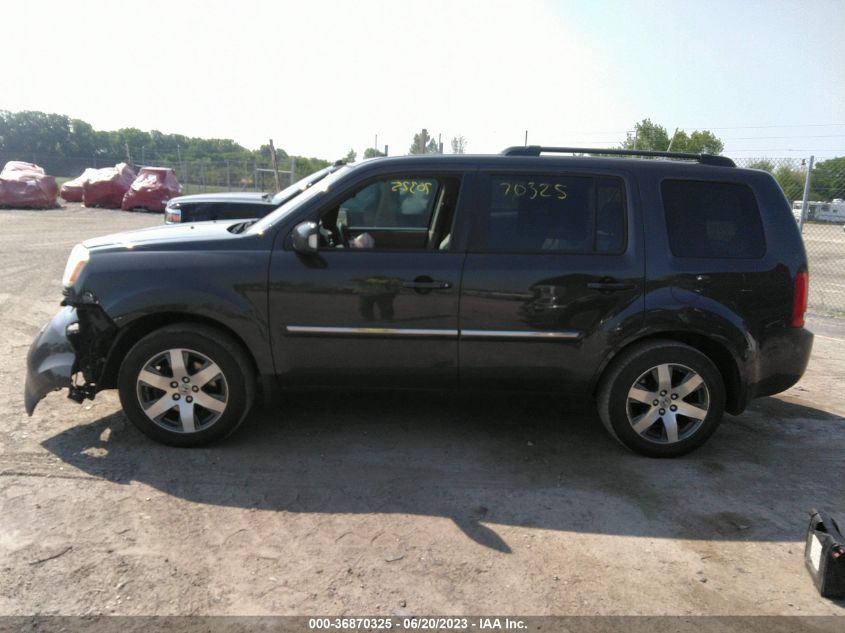 2014 HONDA PILOT TOURING - 5FNYF4H93EB013829