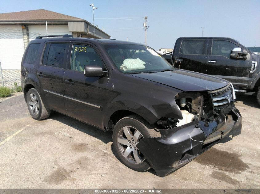 2014 HONDA PILOT TOURING - 5FNYF4H93EB013829