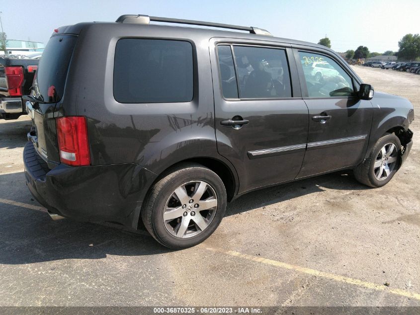 2014 HONDA PILOT TOURING - 5FNYF4H93EB013829