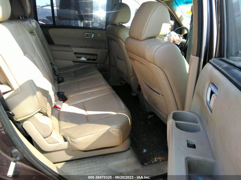 2014 HONDA PILOT TOURING - 5FNYF4H93EB013829
