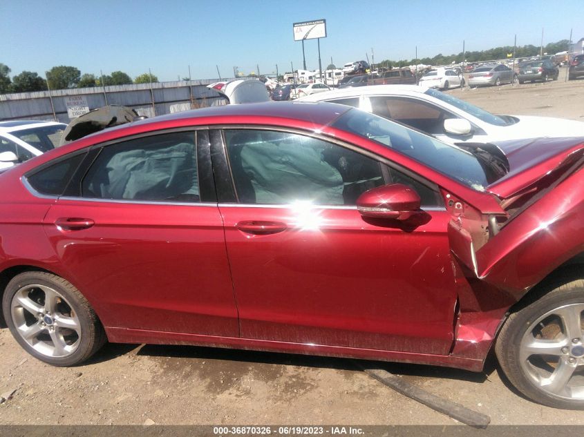 2015 FORD FUSION SE - 3FA6P0H76FR101985