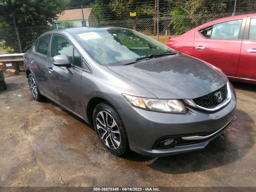 2013 HONDA CIVIC SDN EX-L - 19XFB2F91DE287853