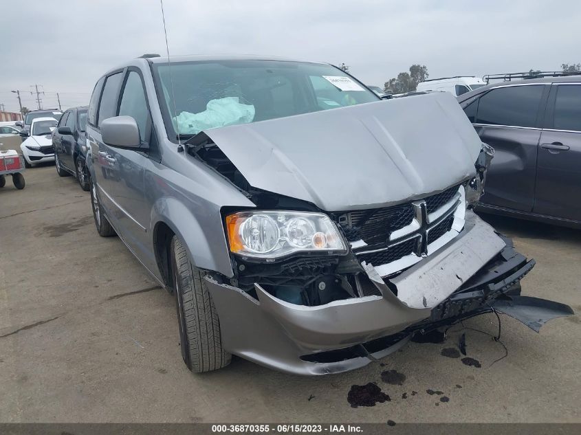 2016 DODGE GRAND CARAVAN SXT - 2C4RDGCG3GR180314
