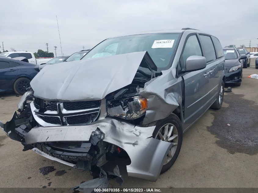 2016 DODGE GRAND CARAVAN SXT - 2C4RDGCG3GR180314