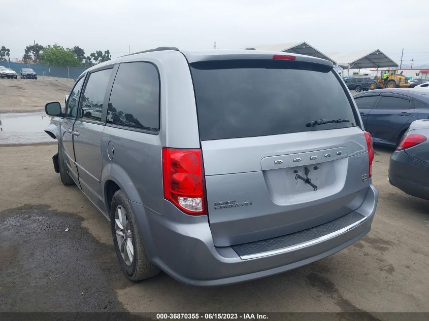 2016 DODGE GRAND CARAVAN SXT - 2C4RDGCG3GR180314