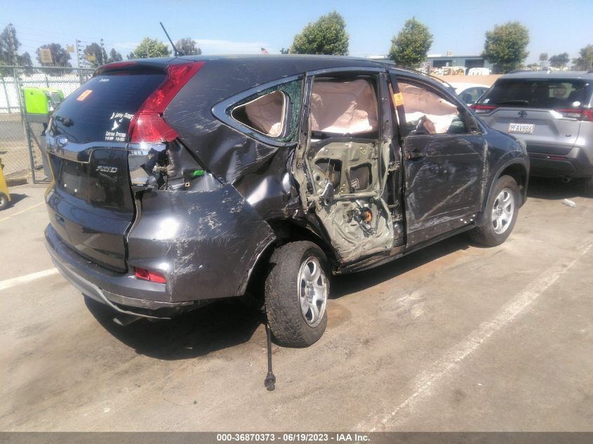2016 HONDA CR-V LX - 2HKRM4H36GH610905