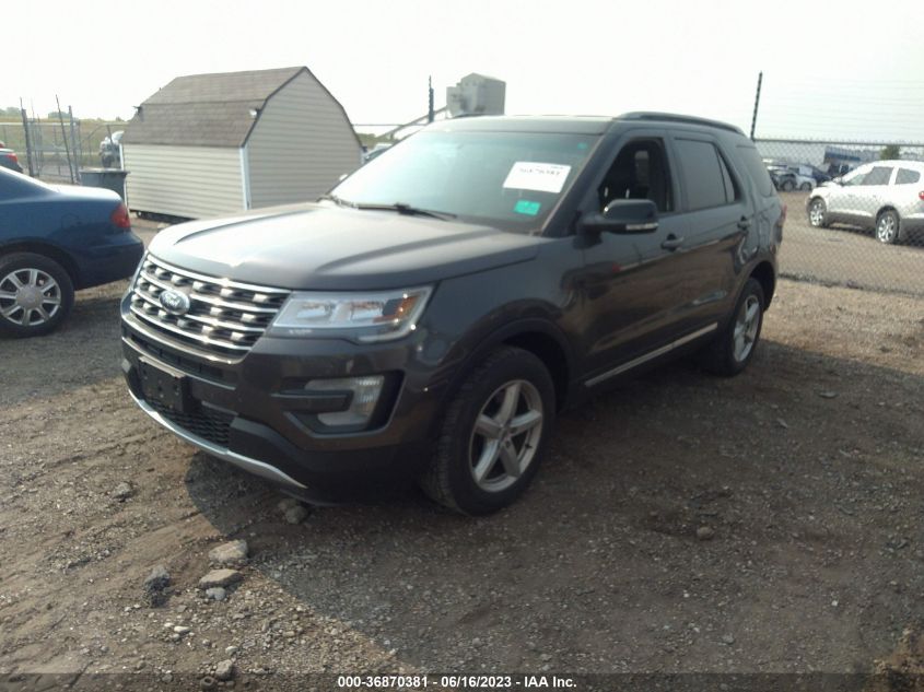 2016 FORD EXPLORER XLT - 1FM5K8D82GGC03290