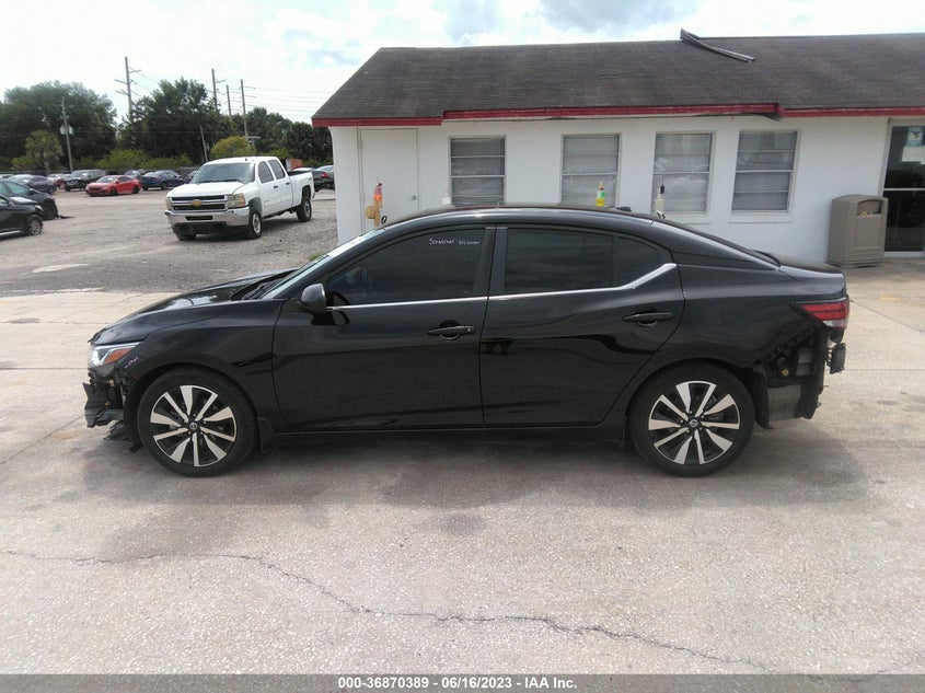 VIN 3N1AB8CV6MY285581 2021 NISSAN SENTRA SV