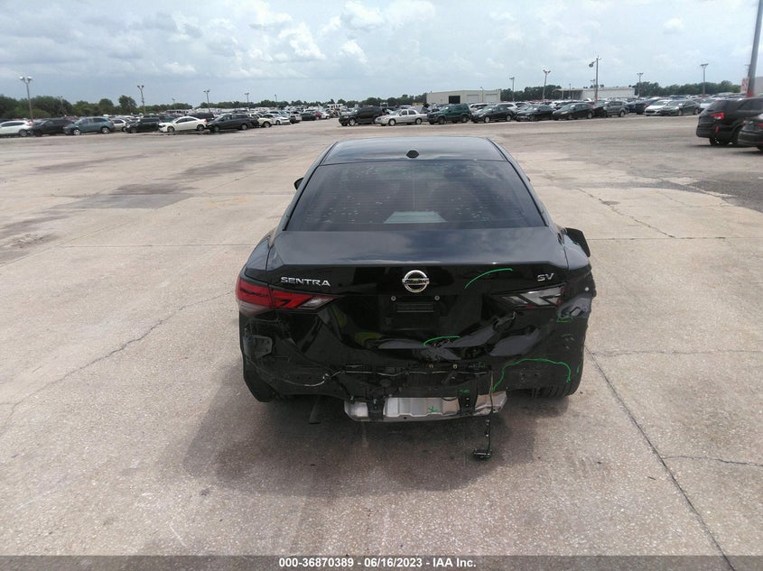 VIN 3N1AB8CV6MY285581 2021 NISSAN SENTRA SV