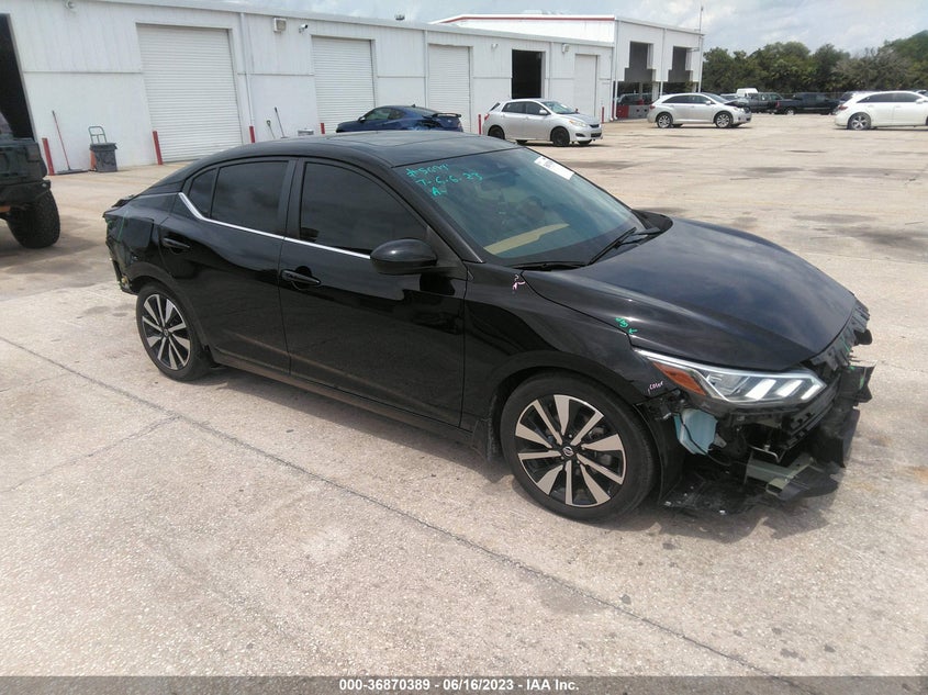 VIN 3N1AB8CV6MY285581 2021 NISSAN SENTRA SV