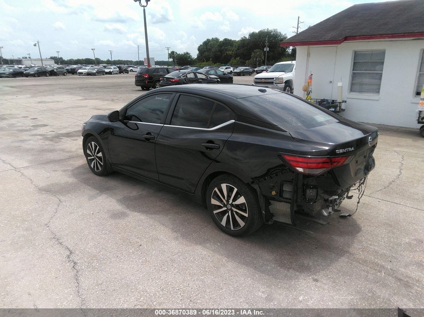 VIN 3N1AB8CV6MY285581 2021 NISSAN SENTRA SV