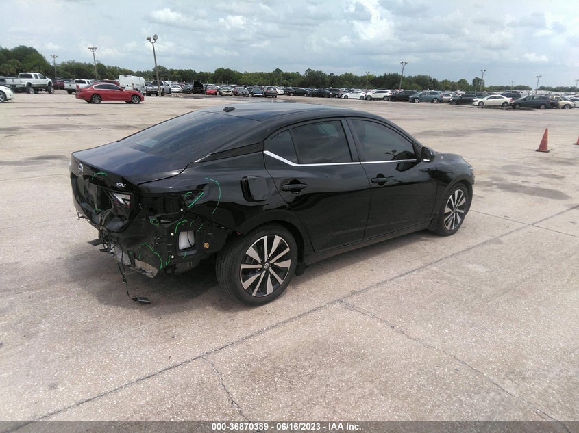 VIN 3N1AB8CV6MY285581 2021 NISSAN SENTRA SV