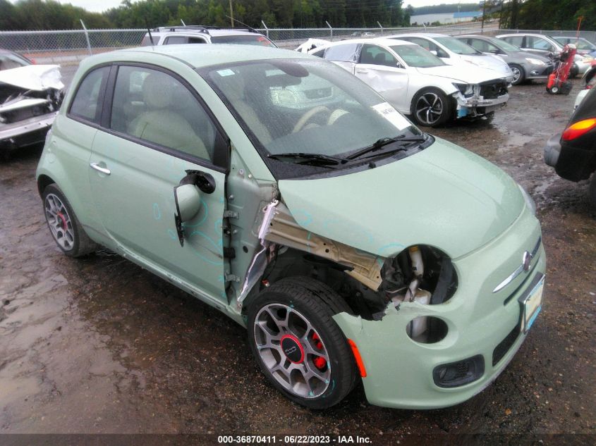 2015 FIAT 500 SPORT - 3C3CFFBR7FT652317