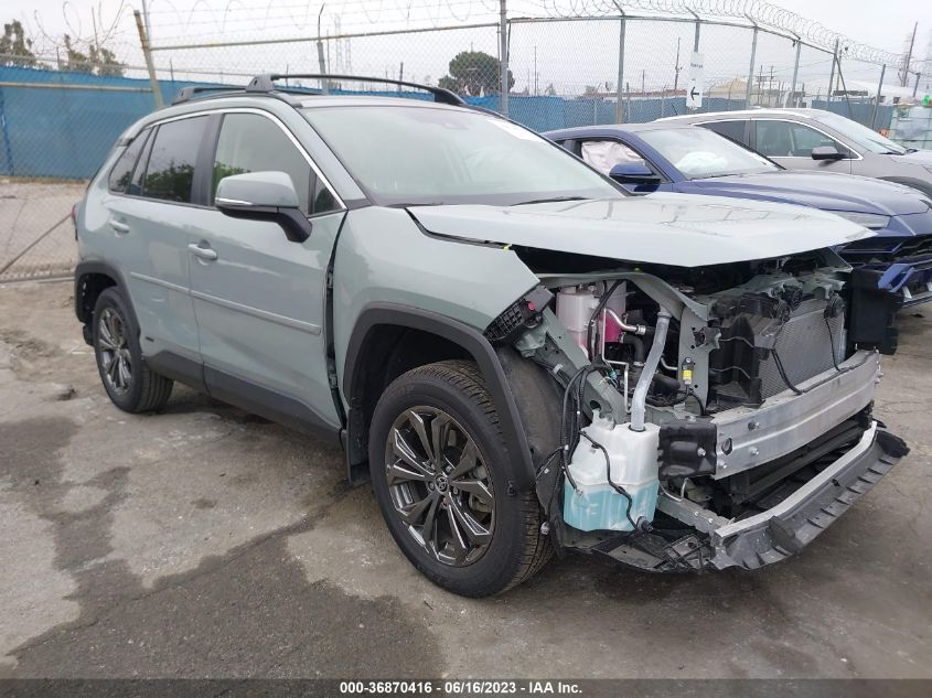 2022 TOYOTA RAV4 HYBRID XLE PREMIUM - JTMB6RFV1ND067754