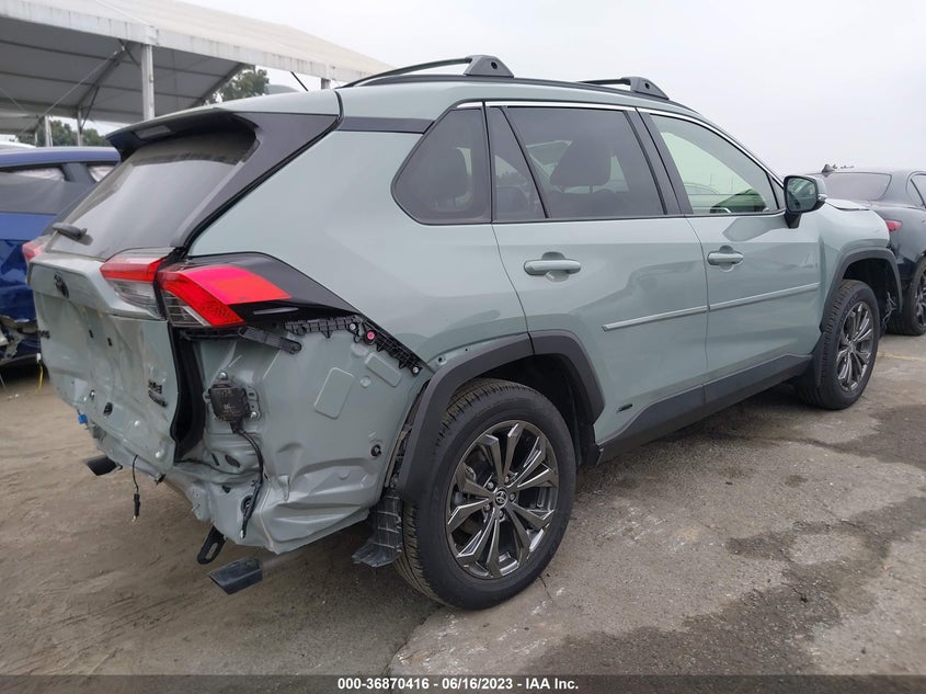 VIN JTMB6RFV1ND067754 2022 TOYOTA RAV4 HYBRID XLE PREMIUM