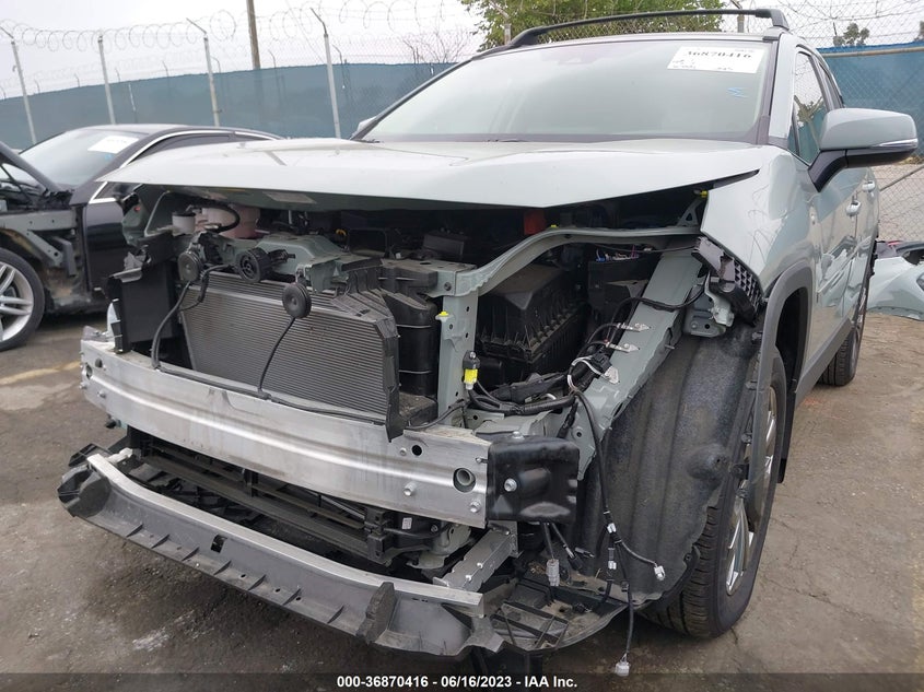 VIN JTMB6RFV1ND067754 2022 TOYOTA RAV4 HYBRID XLE PREMIUM