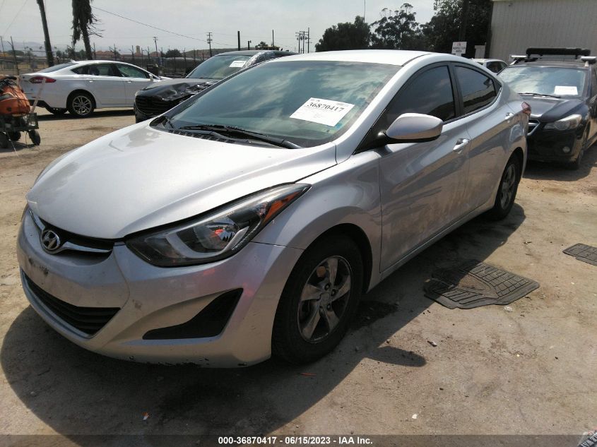 2015 HYUNDAI ELANTRA SE - 5NPDH4AE1FH645196