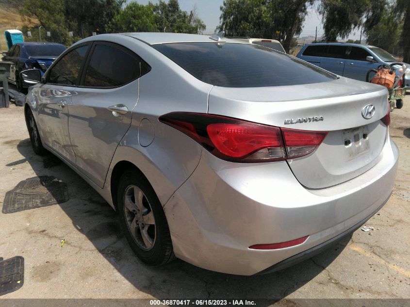 2015 HYUNDAI ELANTRA SE - 5NPDH4AE1FH645196