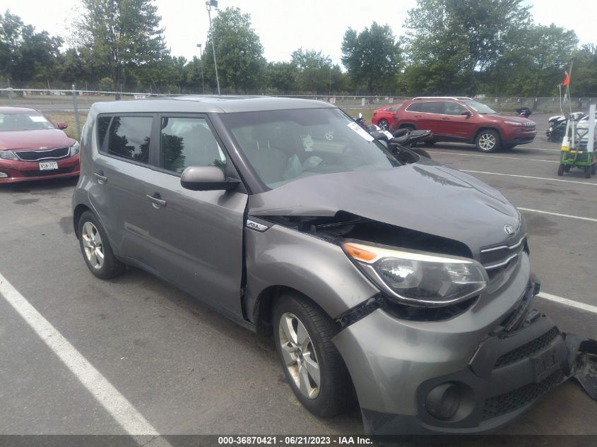 2017 KIA SOUL BASE - KNDJN2A21H7464886