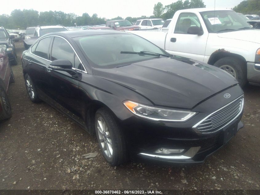 2017 FORD FUSION SE - 3FA6P0HD8HR111216