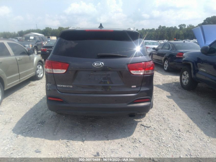 2018 KIA SORENTO LX - 5XYPG4A31JG430948