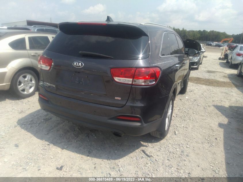 2018 KIA SORENTO LX - 5XYPG4A31JG430948