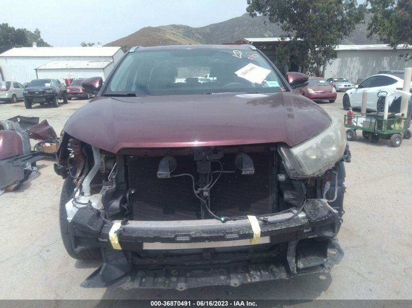 2016 TOYOTA HIGHLANDER XLE - 5TDKKRFHXGS132095