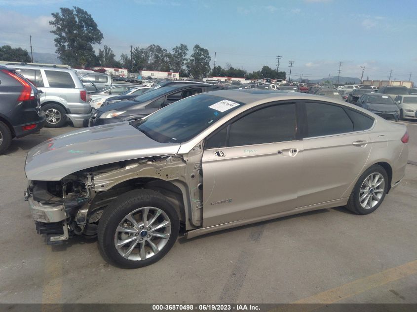 2017 FORD FUSION HYBRID SE - 3FA6P0LU1HR266987