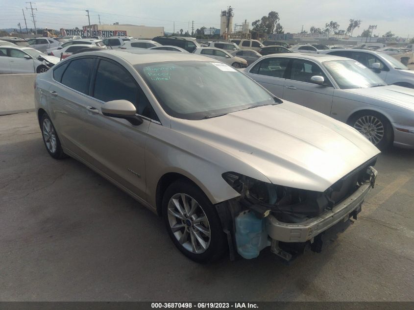 2017 FORD FUSION HYBRID SE - 3FA6P0LU1HR266987