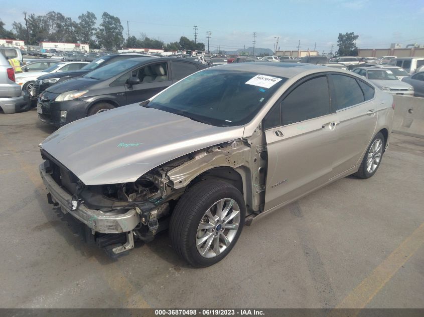 2017 FORD FUSION HYBRID SE - 3FA6P0LU1HR266987