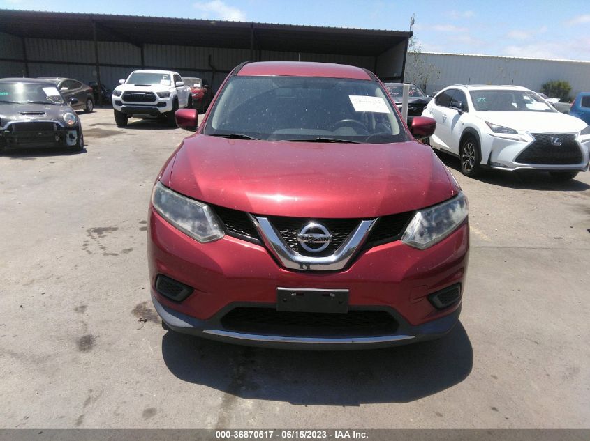 2016 NISSAN ROGUE S - 5N1AT2MN0GC849160