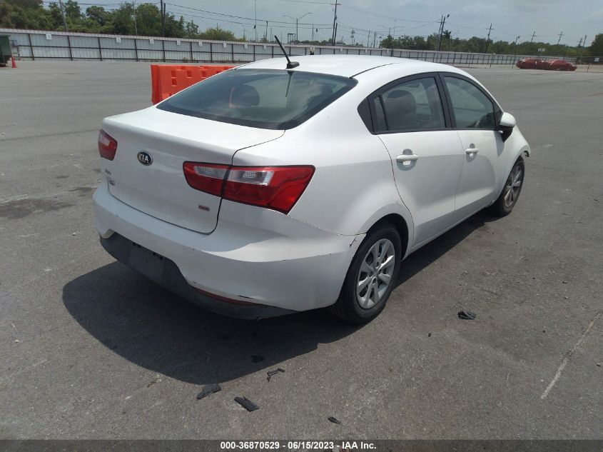2016 KIA RIO LX - KNADM4A33G6642772
