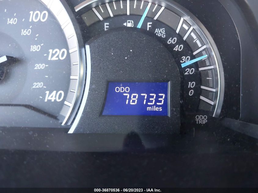 2014 TOYOTA CAMRY L/LE/XLE/SE/SE SPORT - 4T1BF1FK4EU437453