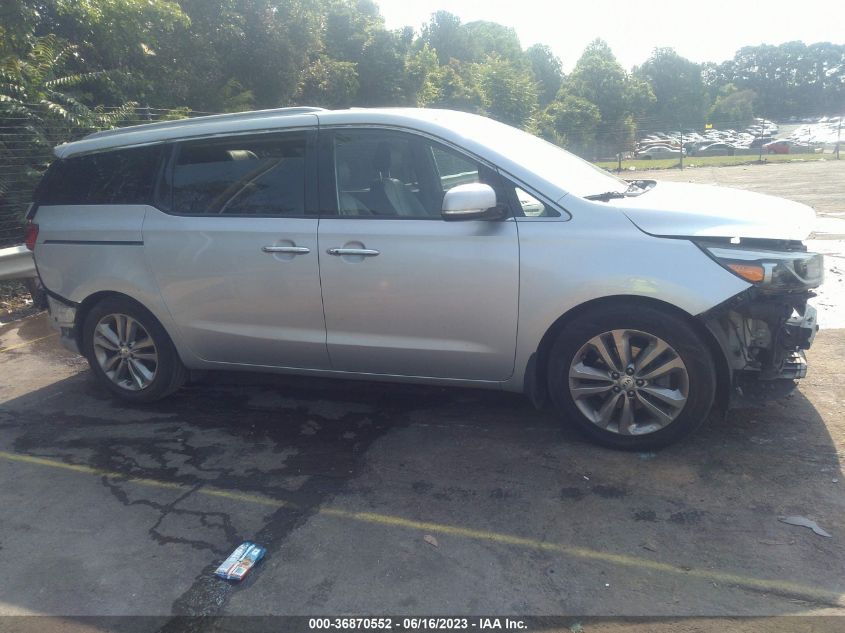 2016 KIA SEDONA SXL - KNDME5C17G6144799