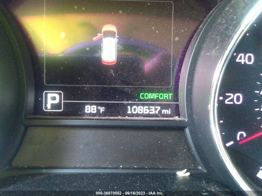 2016 KIA SEDONA SXL - KNDME5C17G6144799