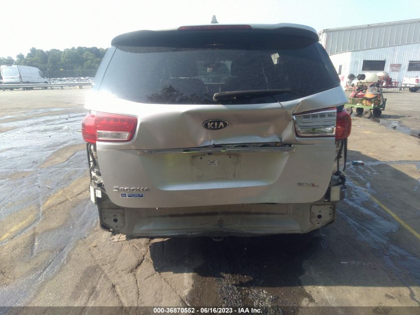2016 KIA SEDONA SXL - KNDME5C17G6144799