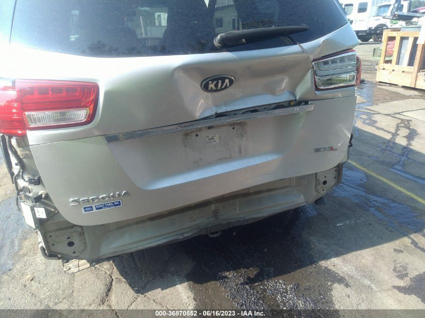 2016 KIA SEDONA SXL - KNDME5C17G6144799