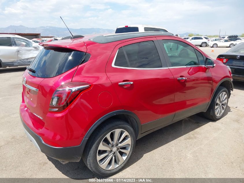 2019 BUICK ENCORE PREFERRED - KL4CJASB1KB820300