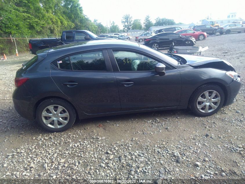 2015 MAZDA MAZDA3 I SPORT - 3MZBM1K74FM231466