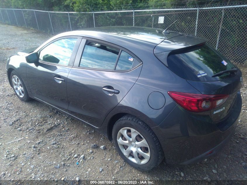 2015 MAZDA MAZDA3 I SPORT - 3MZBM1K74FM231466