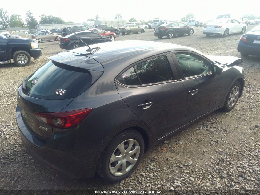2015 MAZDA MAZDA3 I SPORT - 3MZBM1K74FM231466