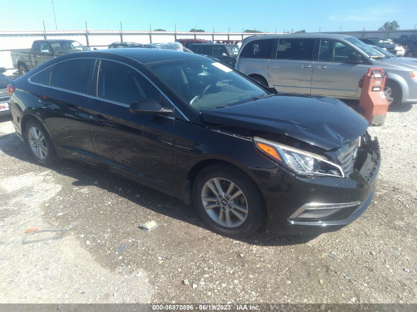 2015 HYUNDAI SONATA 2.4L SE - 5NPE24AF9FH191634