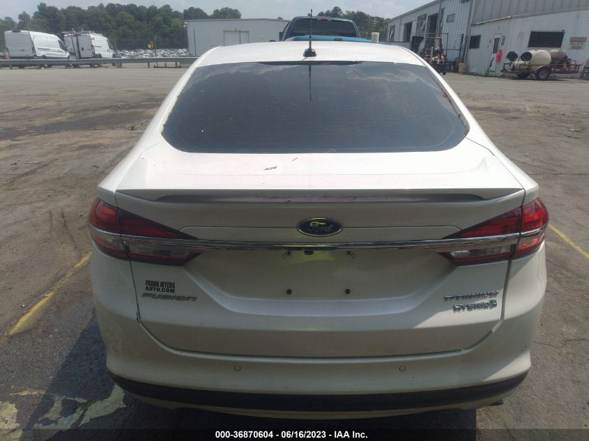 3FA6P0RU5HR356554 2017 FORD FUSION, photo no. 16